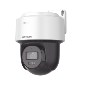 Cámara Domo PT IP 4 Megapixel Hikvision con Lente 4 mm. Micrófono y Bocina Integrado (Audio de Dos Vías).