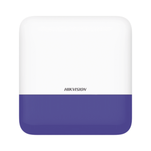 (AX PRO) Sirena Inalámbrica con Estrobo Azul para Exterior IP65 / 110 dB