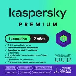 Kaspersky Premium 1 Dispositivo 2 Años Descarga Electrónica (anti-virus)